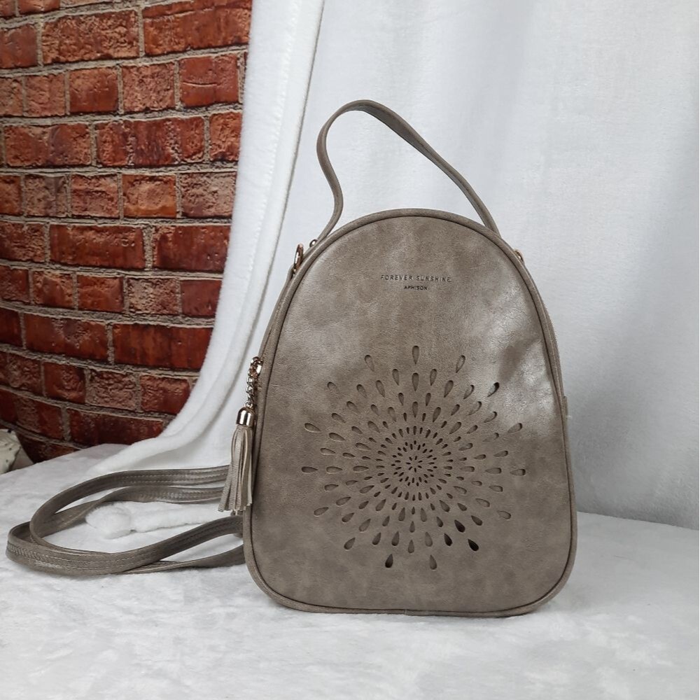 Aphision Sunflower Series Taupe Backpack